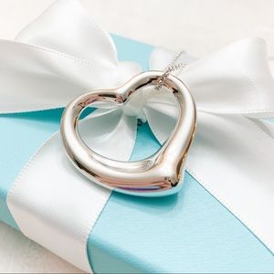 Tiffany & Co. Elsa Peretti Open Heart Pendant